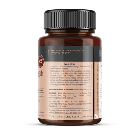Tabletas vitamina d3 pureclinica presentación cercana