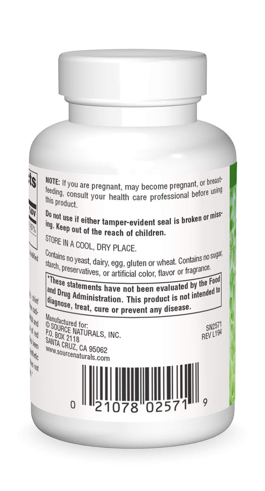 Tabletas de vitamina E Source Naturals para antioxidante y salud celular