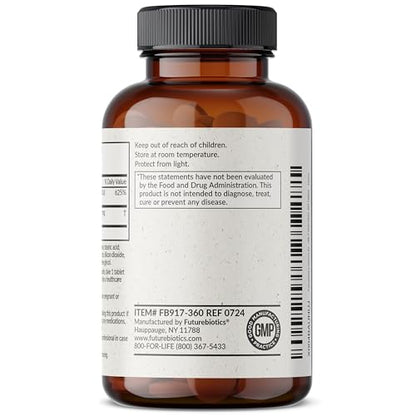 Tabletas vitamina k2 d3 sin gluten futurebiotics 360 pcs