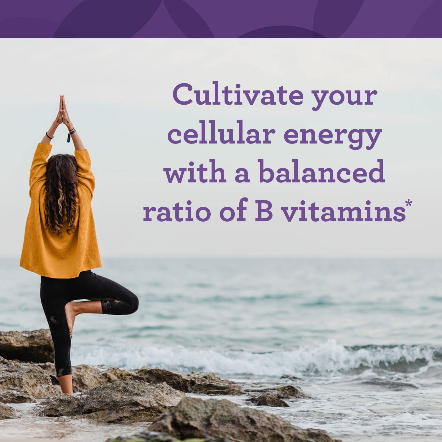 Tabletas de vitaminas B complex Innate Response para energía y nervios saludables