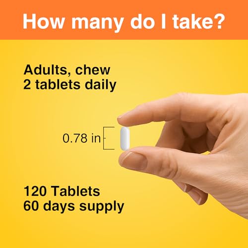 Tabletass masticables TOLOUS vitamina C 1000 mg soporte sistema inmunológico