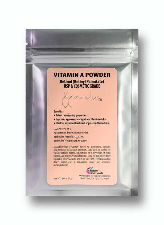 Talsen Chemicals polvo de vitamina a retinol palmitato 56g