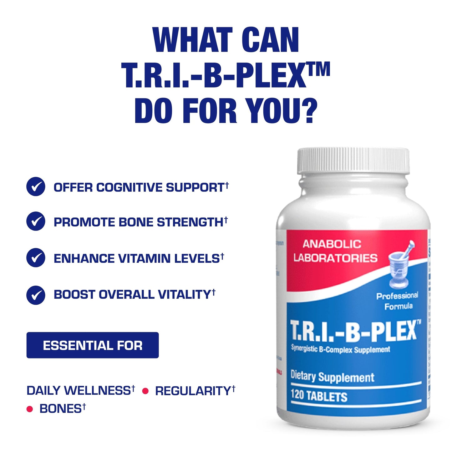 Tapa botella Super B Complex Anabolic Laboratories