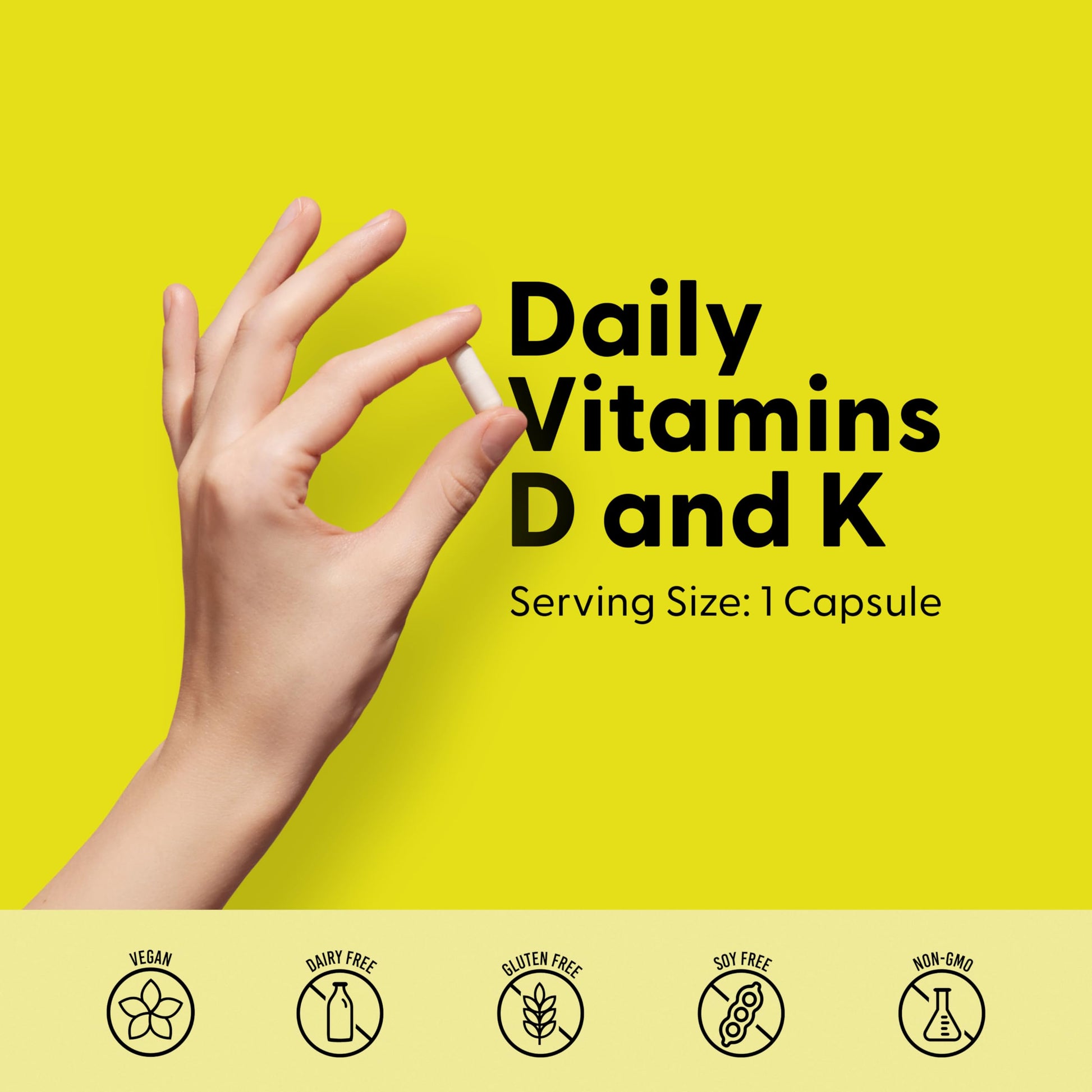 Tapa de LIVELY VITAMIN CO vitamina D3 2000 IU con vitamina K patente