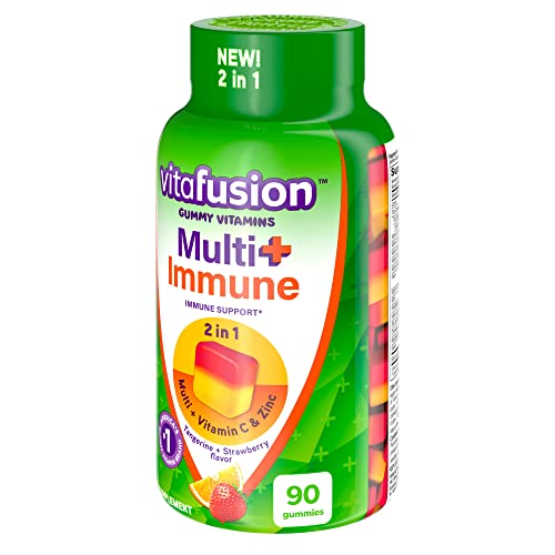 Tapa verde de vitafusion gomitas.
