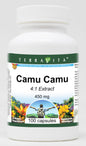 Terravita Camu Camu 4:1 450 mg cápsulas naturales 100 unidades