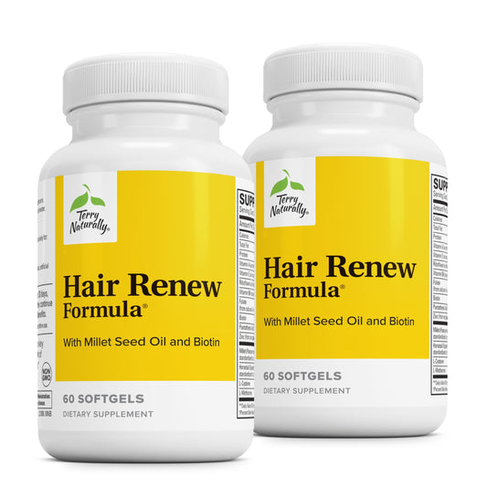 Terry Naturally cápsulas para cabello sano y fuerte.