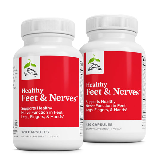 Terry Naturally suplemento herbal para salud nerviosa y circulación
