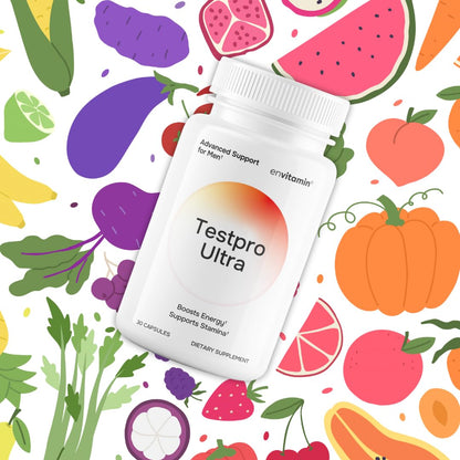 Testpro Ultra multivitaminas para energía masculina