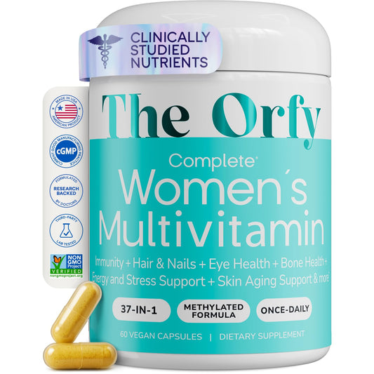 THE ORFY frasco multivitamínico diario para mujeres