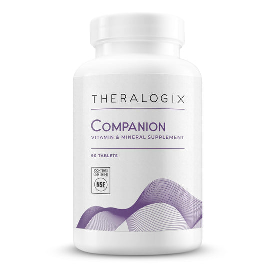 Frasco de Theralogix Companion, 90 tabletas