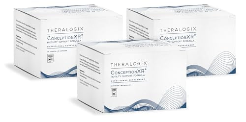 Theralogix ConceptionXR vitaminas preconcepcionales para hombres 360 cápsulas