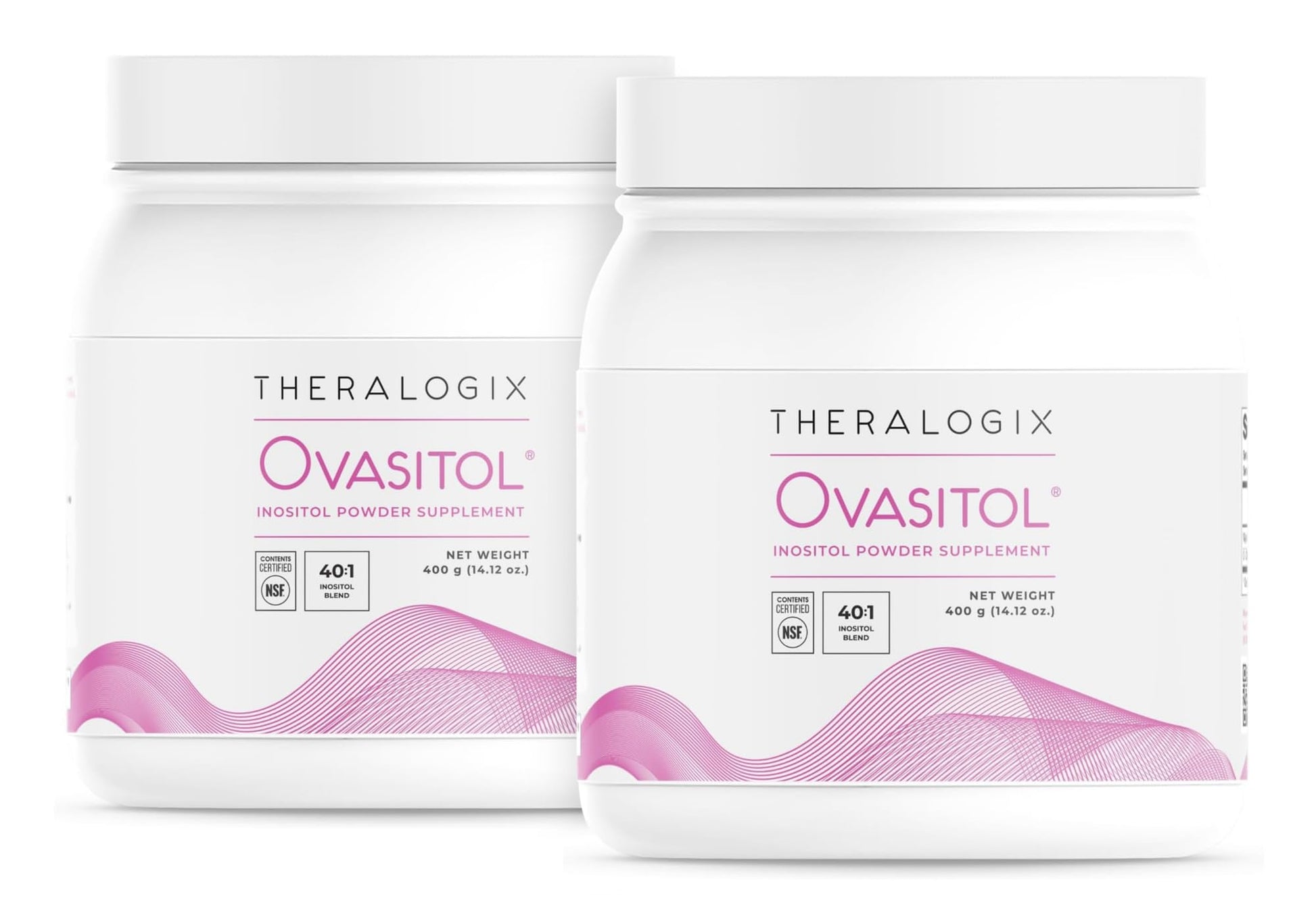 Theralogix Ovasitol polvo inositol frasco blanco 28.24 onzas