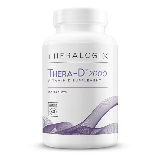 Theralogix Thera-D 2000 vitamina d3 suplemento botella