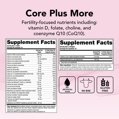 Theralogix TheraNatal multivitaminas prenatales certificado NSF