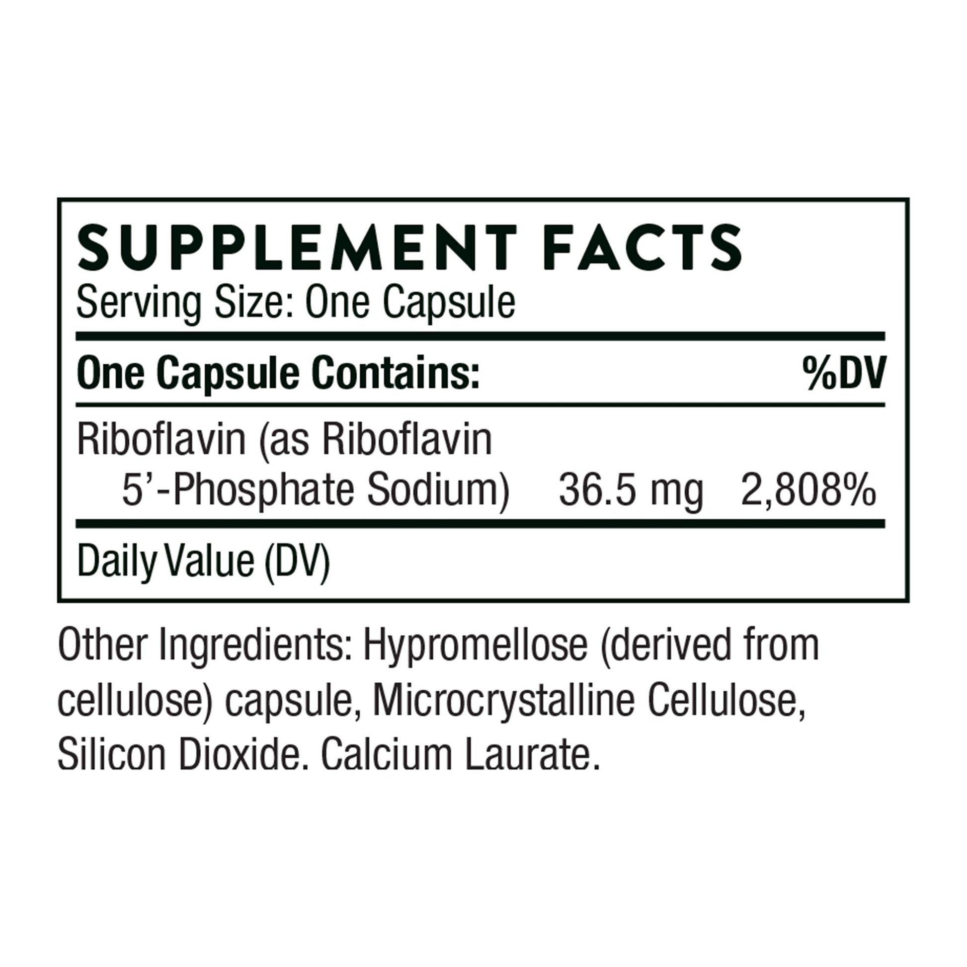 Thorne suplemento vitamina b2 forma bioactiva