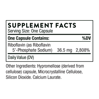 Thorne suplemento vitamina b2 forma bioactiva