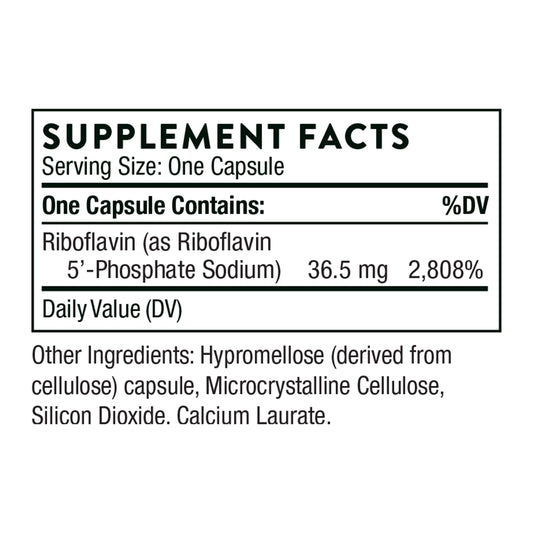 Thorne suplemento vitamina b2 forma bioactiva