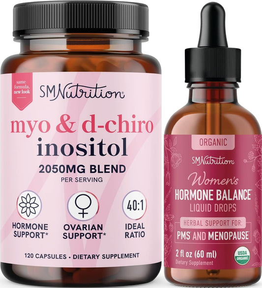 Tinte herbal SMNutrition para soporte hormonal femenino