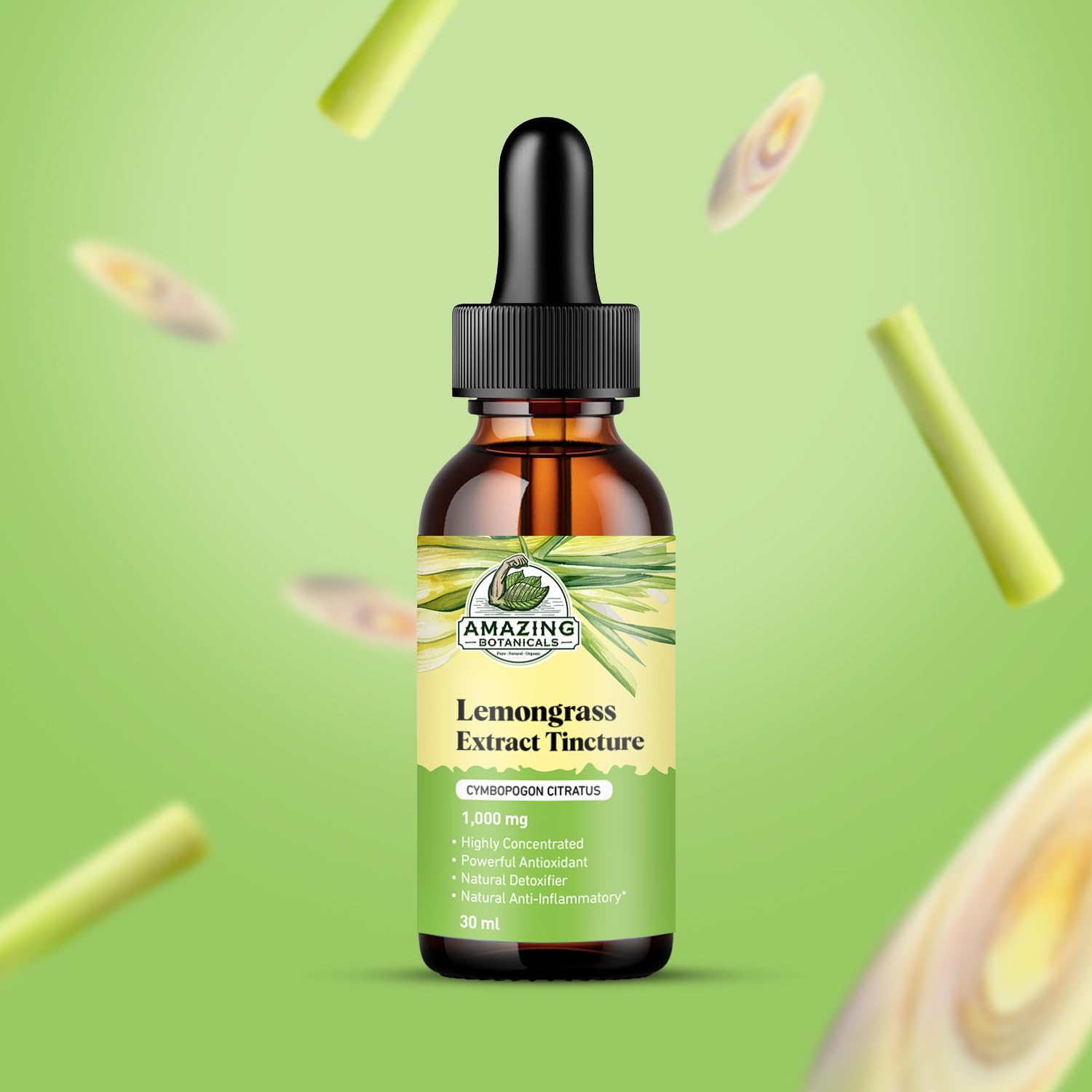 Tintura natural de Cymbopogon Citratus para bienestar