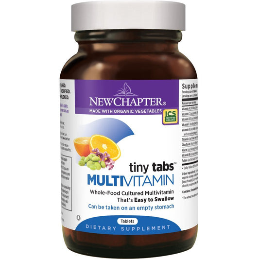 tiny tabs multivitaminas new chapter 192 tabletas