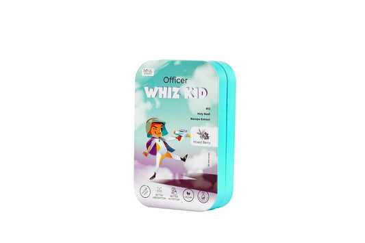 Tiras orales Bacopa albahaca vitamina b12 Soul Strips Officer Whiz Kid
