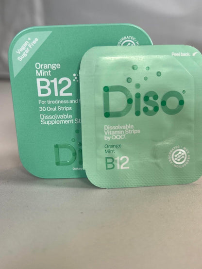 Tiras vitamina b12 disolubles sin azúcar ni gluten