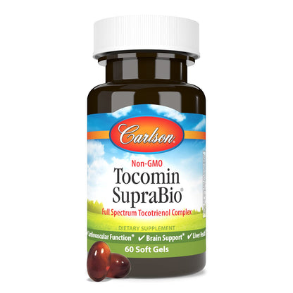 Tomar Carlson Tocomin SupraBio para salud cardiovascular y cerebro