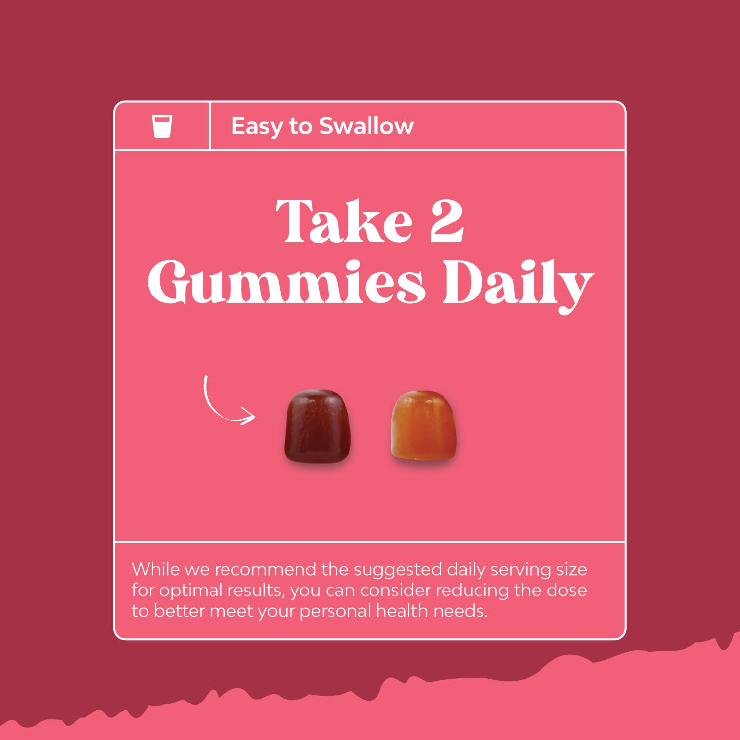 tomar dos gomitas diarias para mejor salud