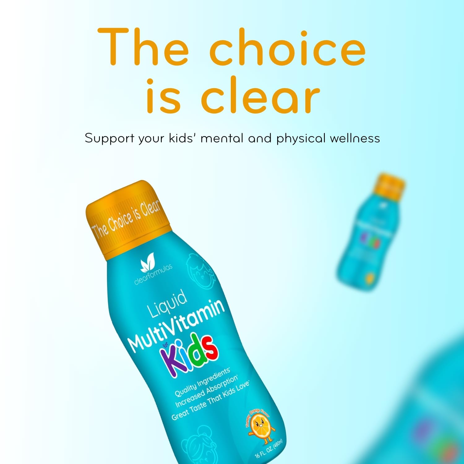 Transparencia y calidad en multivitaminas líquidas para niños