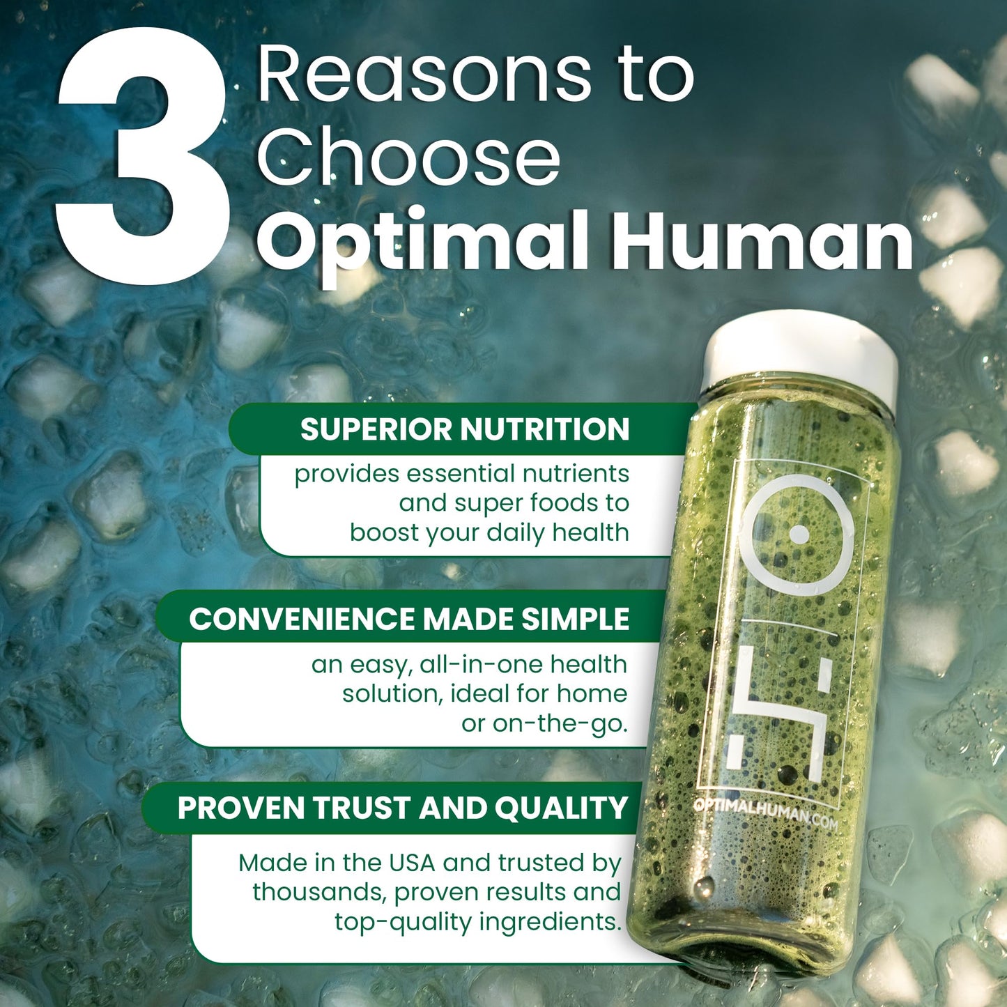 Tres Razones para Elegir O H Optimal Health