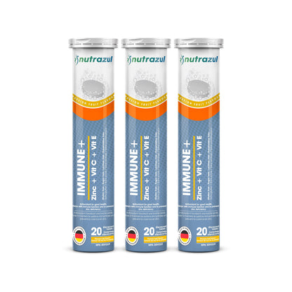 tres tubos de nutrazul immune+ juntos