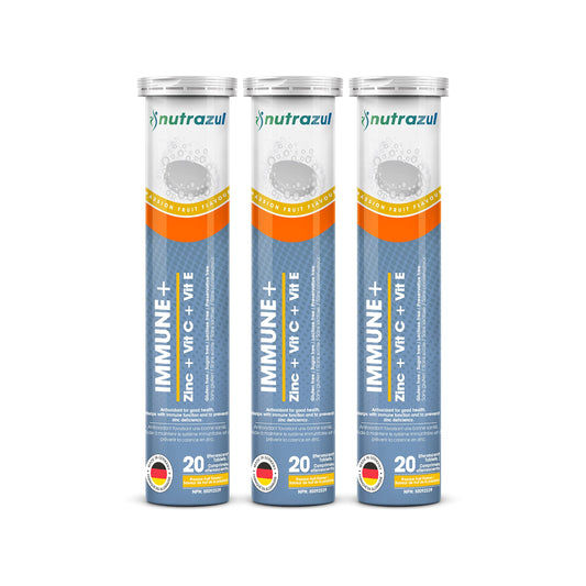 tres tubos de nutrazul immune+ juntos