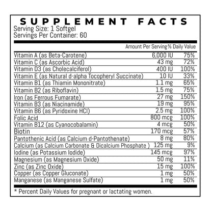 TRIOMEDICA PregnaFast apoyo nutricional para embarazadas