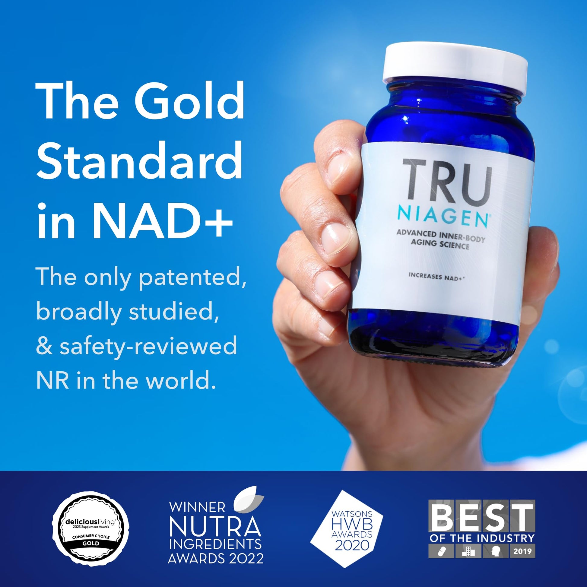 Tru Niagen 300mg regeneración celular y vitalidad
