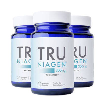 TRU NIAGEN suplemento anti-envejecimiento 3 botellas