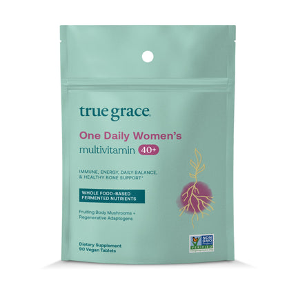Paquete de multivitamínico Daily Women’s de True Grace 40+, 90 tabletas