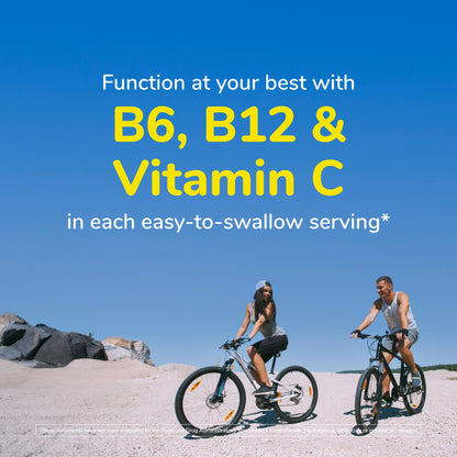 Twinlab suplemento con vitaminas B12, B6 y vitamina C 1000mg