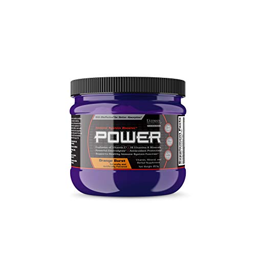 Ultimate Nutrition Power vitamina c suplemento sistema inmunológico 30 porciones