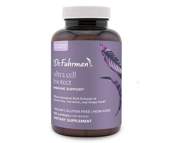 Botella Ultra Cell Biotect soporte antioxidante 120 cápsulas