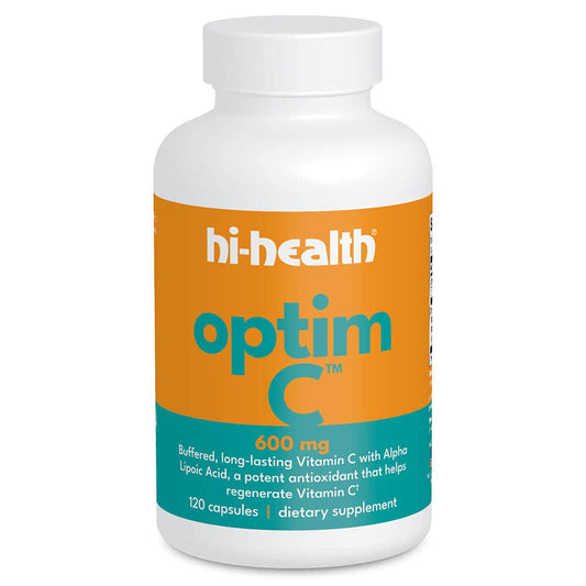Ultra Plan Optim-C 600 mg vitamina C búfer en cápsulas paquete de 120