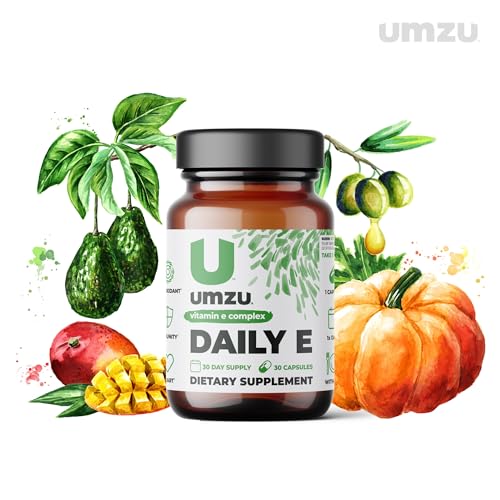 UMZU Daily E suplemento vitamina e cápsulas