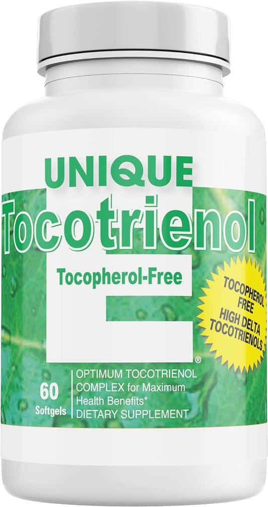 UNIQUE E Cápsulas tocotrienoles sin tocoferol frijol annatto