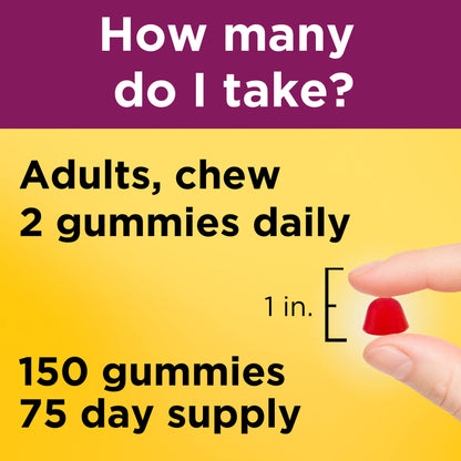 uso adecuado gominolas multivitamínicas Nature Made