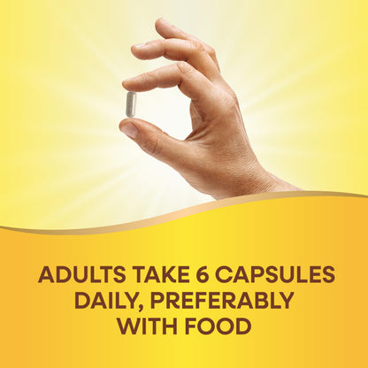 Recomendación de uso de cápsulas multivitamínicas a adultos.