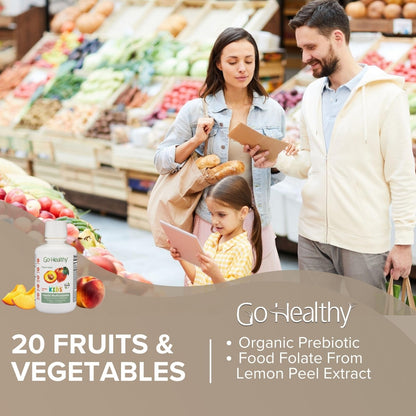 Uso diario de multivitaminas Go Healthy