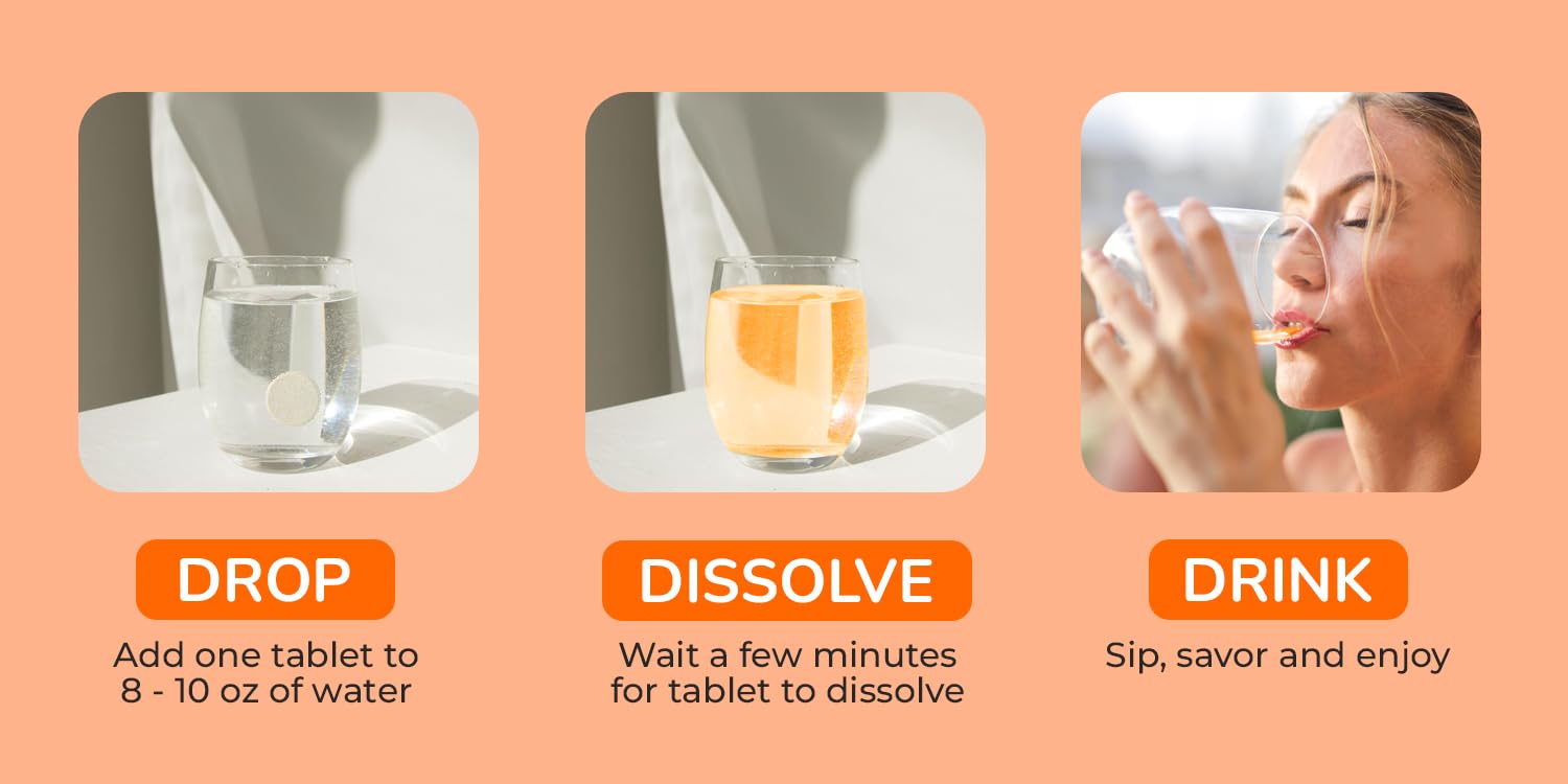 Uso tabletas efervescentes para bienestar diario Wellwix