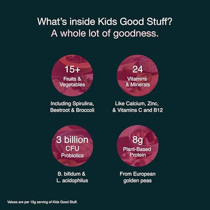 Valor nutricional Kids Good Stuff