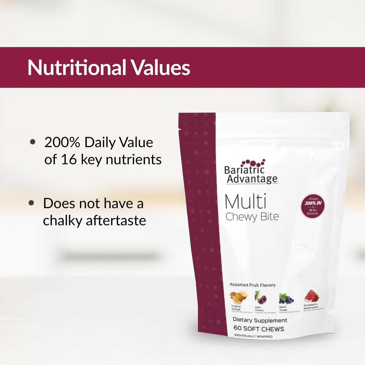 valores nutricionales bariatric advantage