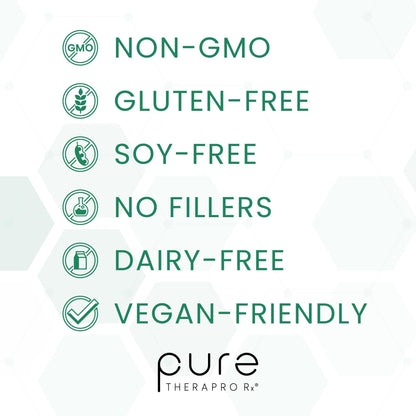 Valores nutritivos de las gotitas veganas A-D-K Pure TheraPro